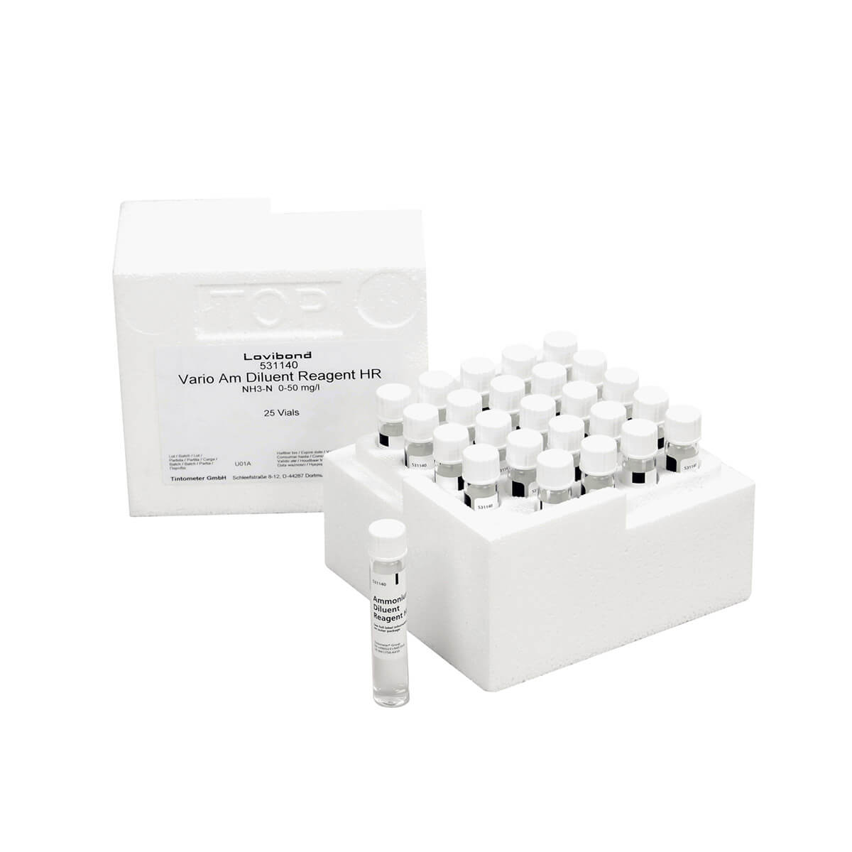 Reagentes Testes de Cubeta